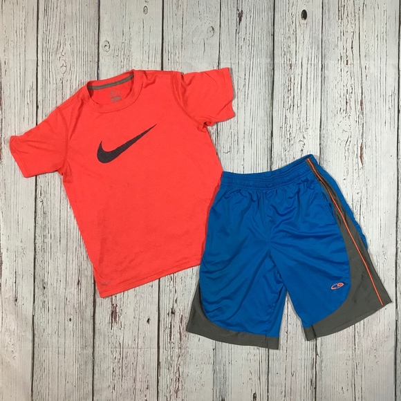 Nike and Champion Other - Nike and Champion Boys Shorts and Tee